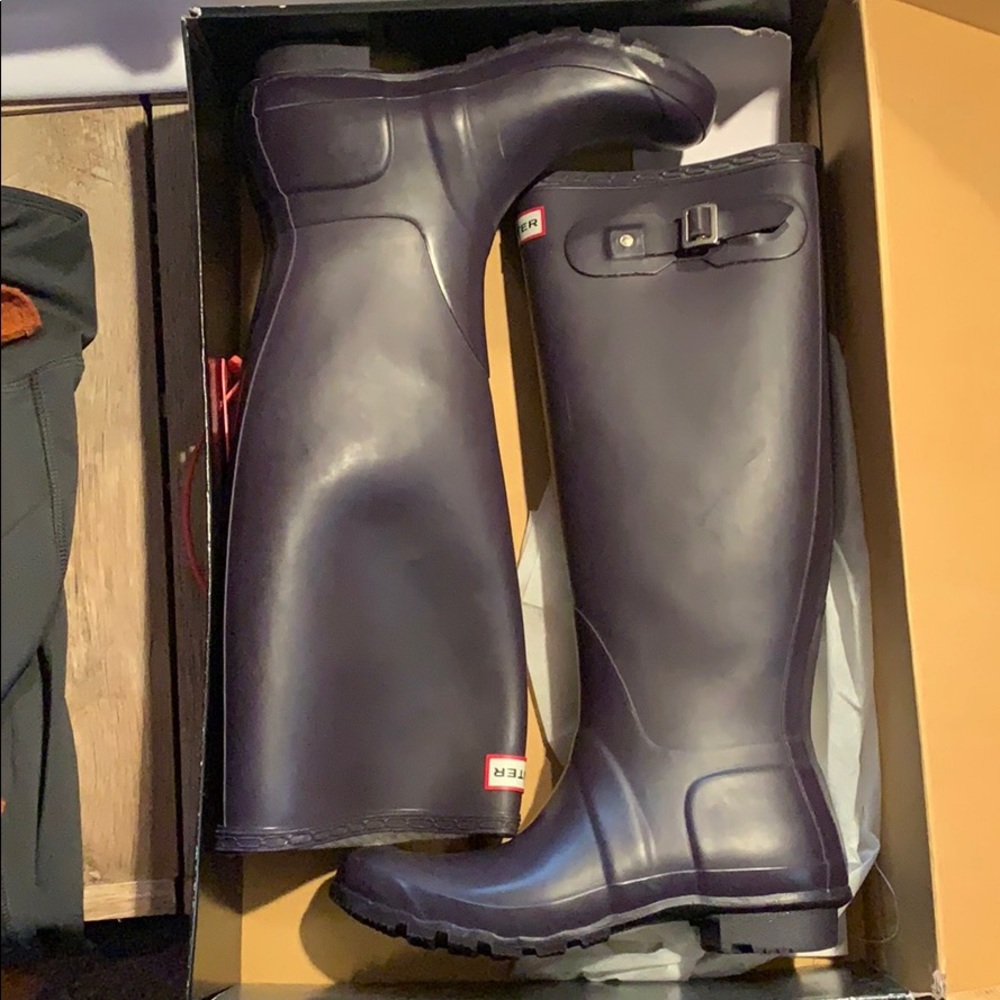 Hunter rain boots original tall